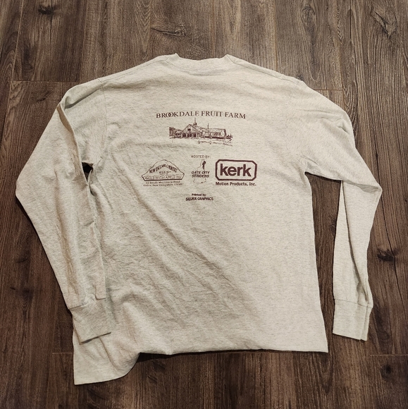 Vintage Apple Festival Long Sleeve Shirt - Picture 4 of 5